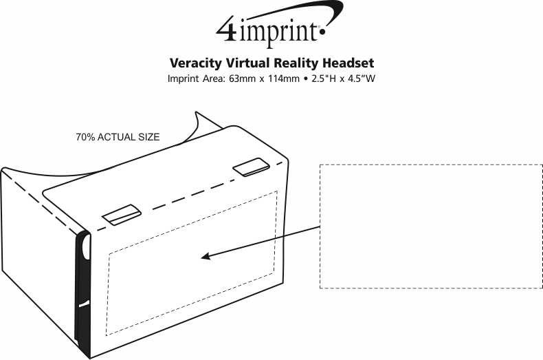 Imprint Area of Veracity Virtual Reality Headset