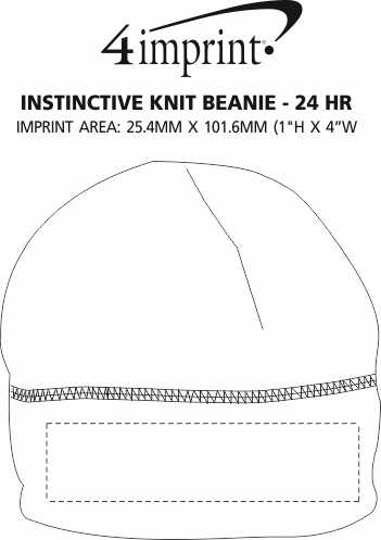 Imprint Area of Instinctive Knit Toque