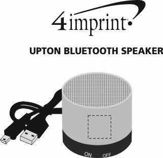 Imprint Area of Upton Bluetooth Speaker