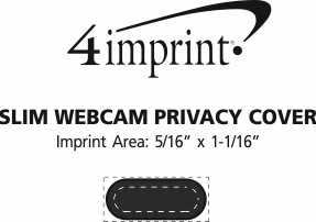 Imprint Area of Slim Webcam Privacy Cover