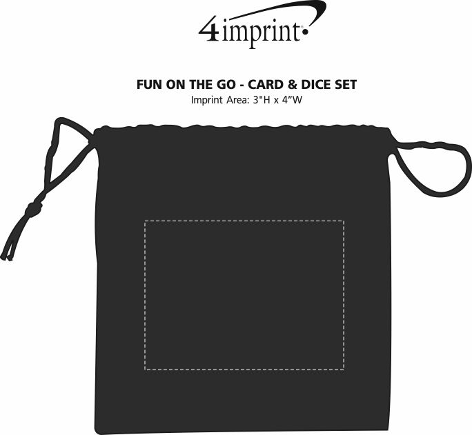 Imprint Area of Fun On the Go - Card & Dice Set