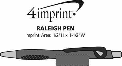 Imprint Area of Raleigh Pen