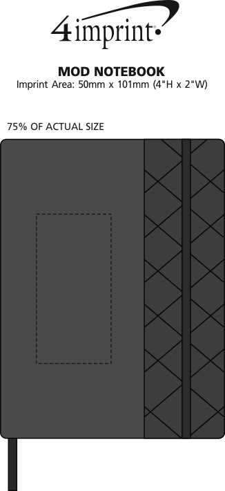 Imprint Area of Mod Notebook