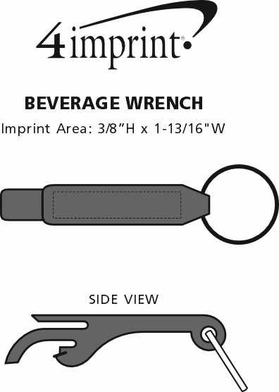Imprint Area of Beverage Wrench