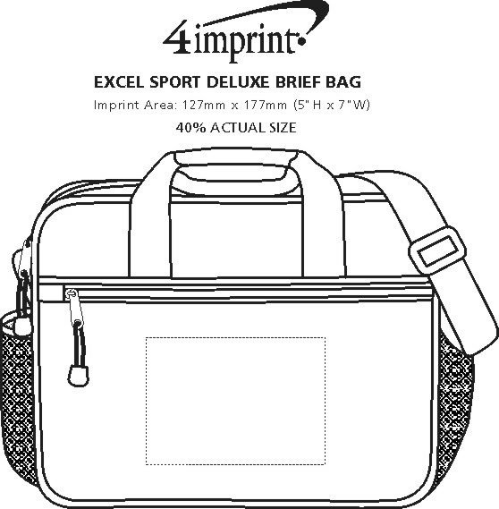 4imprint.ca: Excel Sport Deluxe Brief Bag C7524