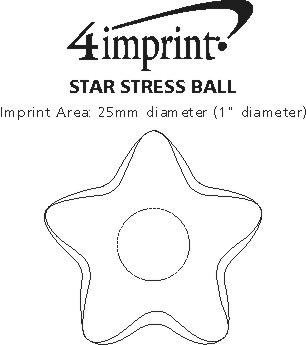 Imprint Area of Stress Reliever - Star
