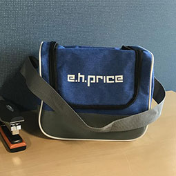 Chic Cooler Bag on a desk